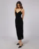 Lani Maxi Dress Black sold by edge clothing