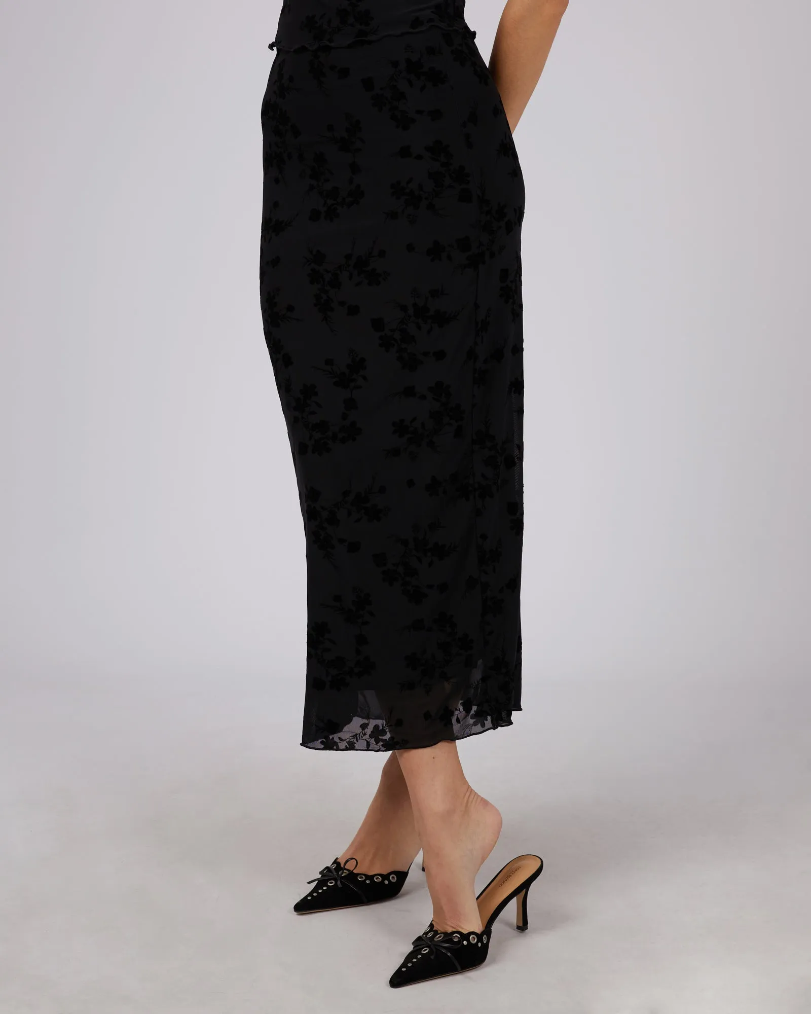 Lani Maxi Skirt Black sold by edge clothing product image thumbnail 4