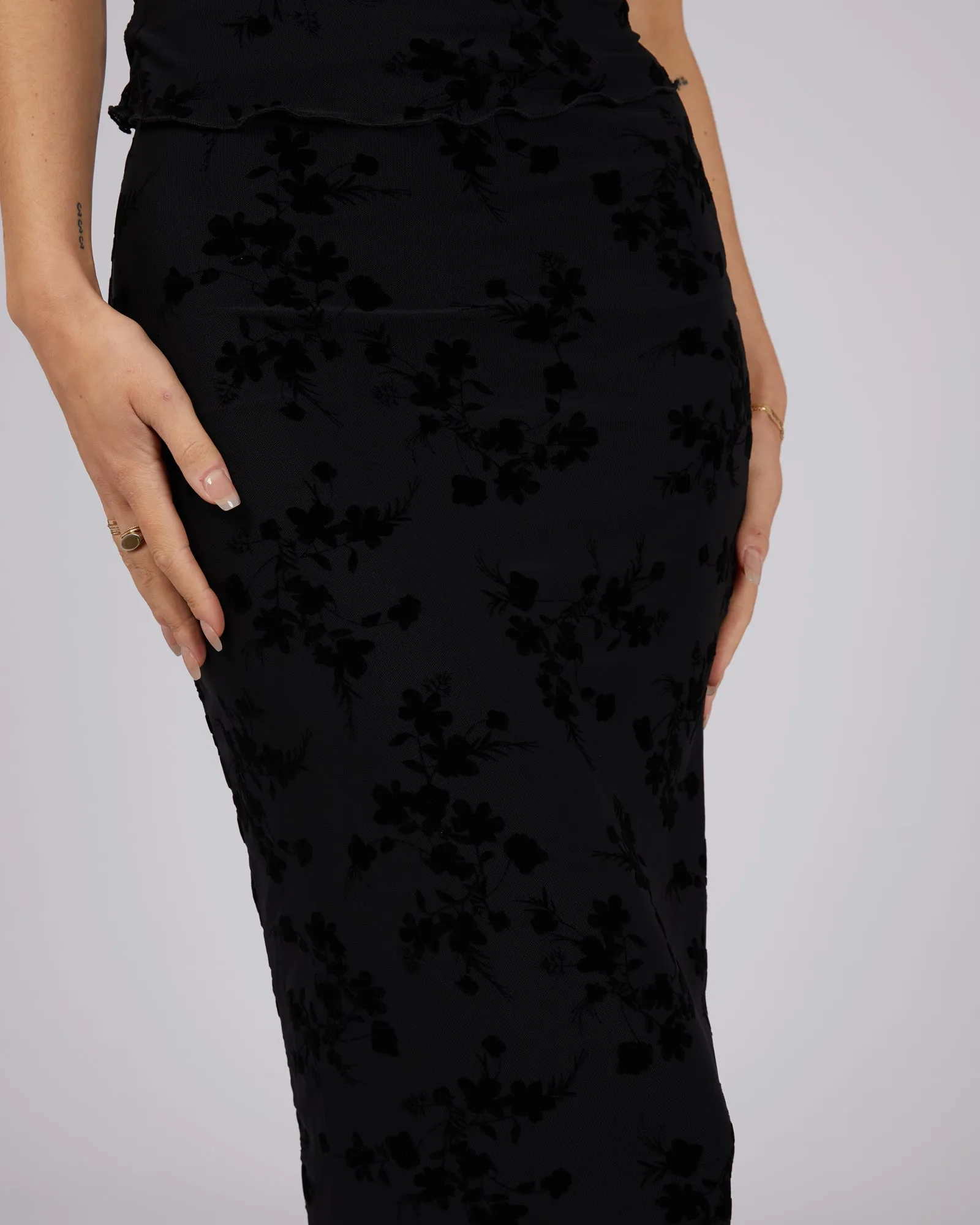 Lani Maxi Skirt Black sold by edge clothing product image thumbnail 5
