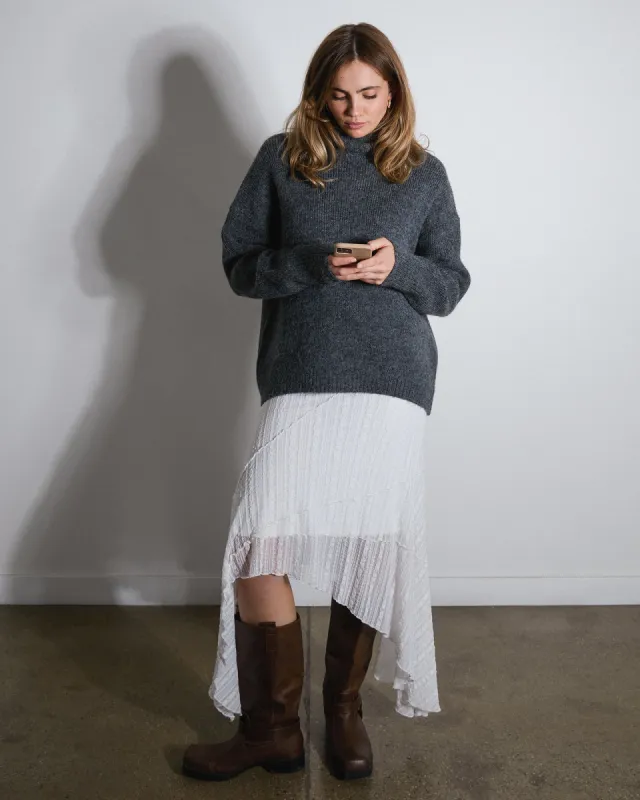 Danica Maxi Skirt Natural sold by edge clothing