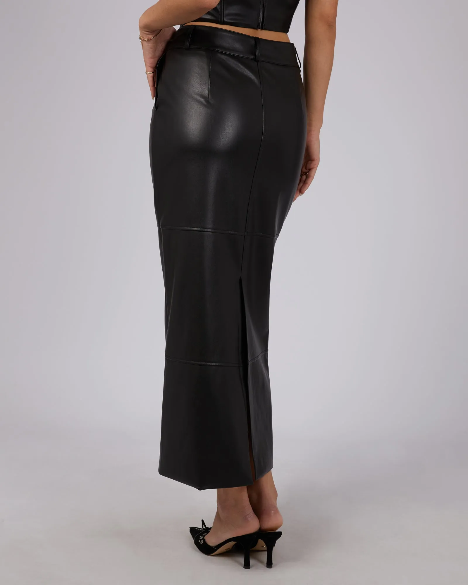Alice Maxi Skirt Black sold by edge clothing product image thumbnail 3