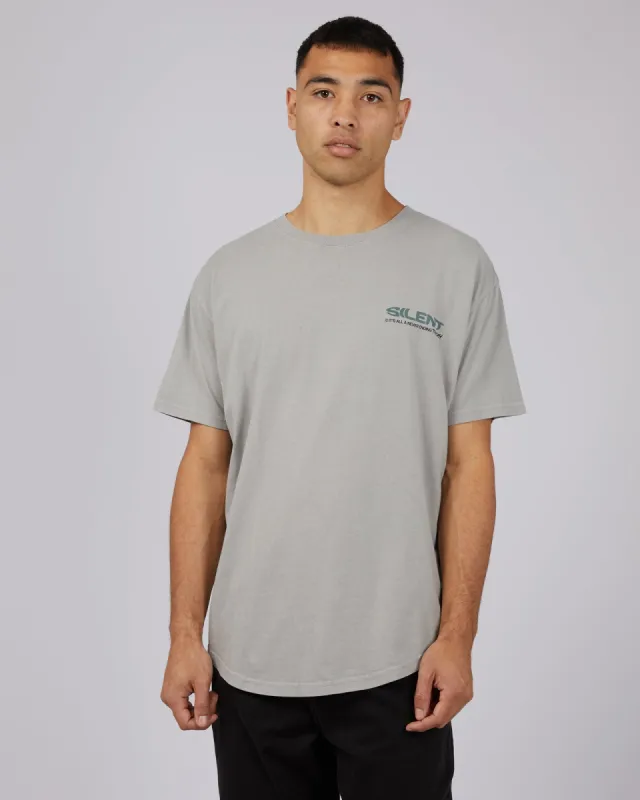Explore Scoop Tee Grey made by edge clothing