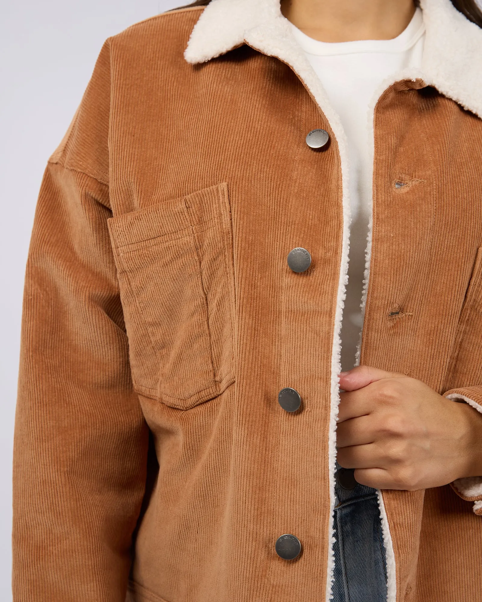 Huntley Cord Jacket Tan sold by edge clothing product image thumbnail 5