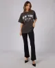 New York Tee Washed Black sold by edge clothing