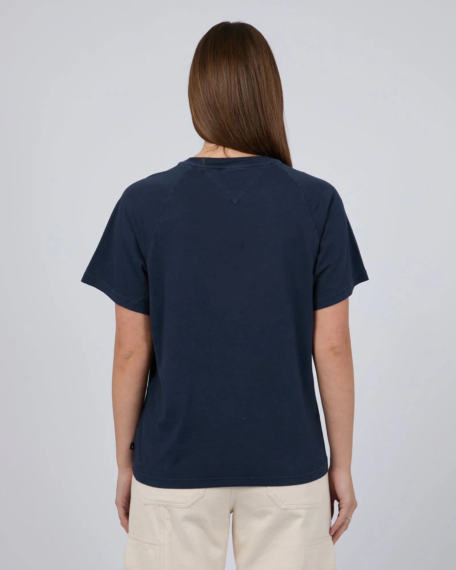 Relaxed Varsity Sport Tee Navy sold by edge clothing product image thumbnail 3