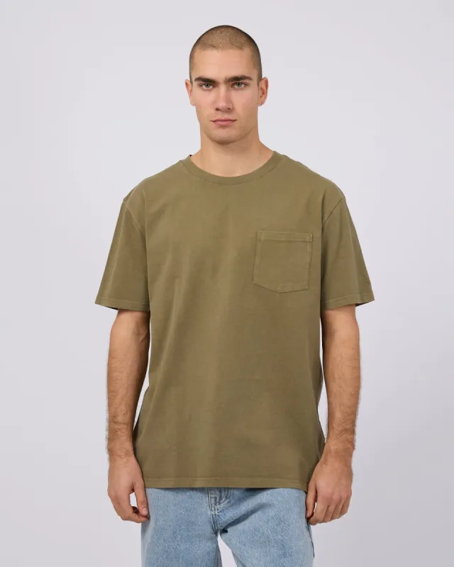 Surplus Pocket Tee Olive sold by edge clothing