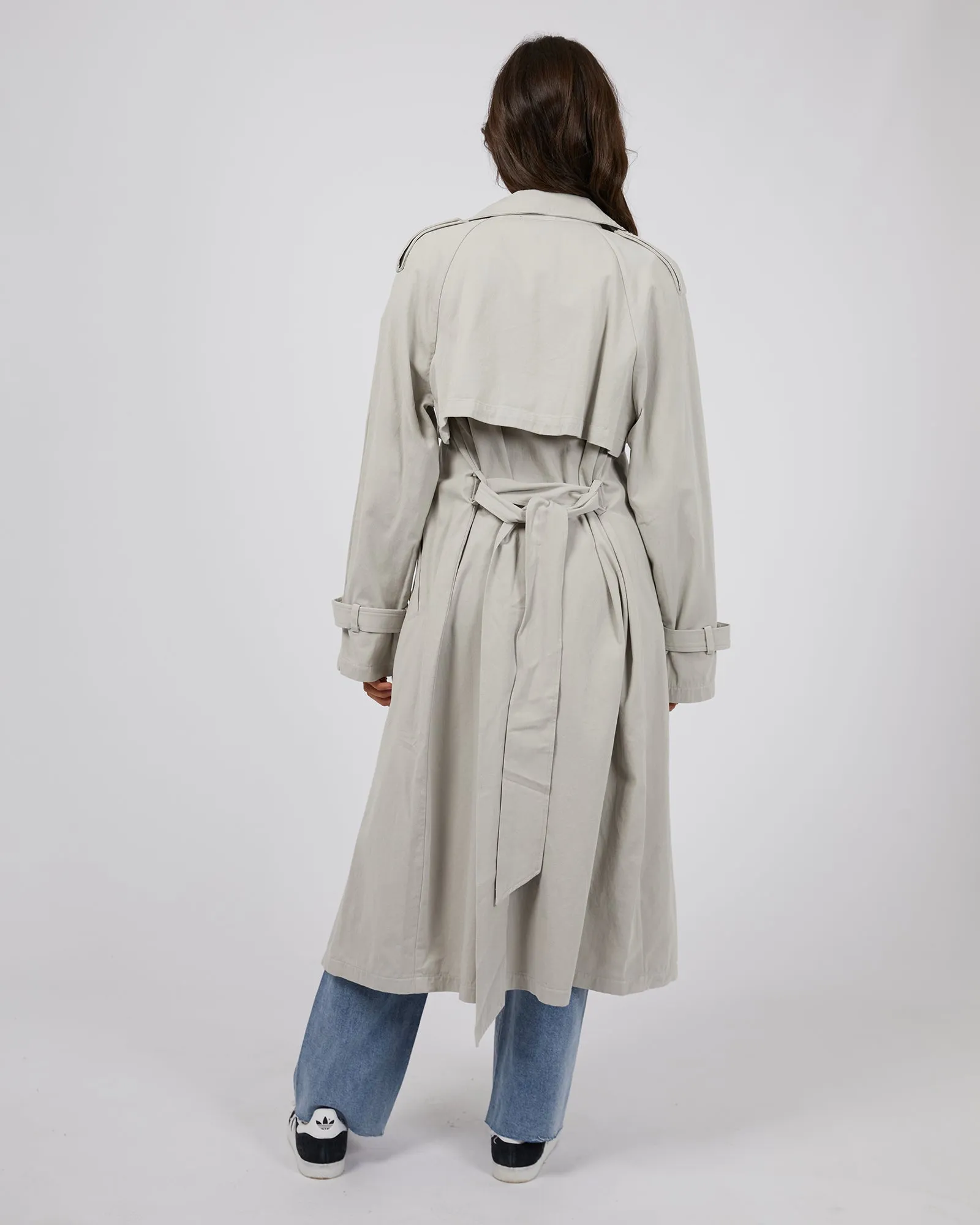 Eve Trench Coat Grey sold by edge clothing product image thumbnail 2