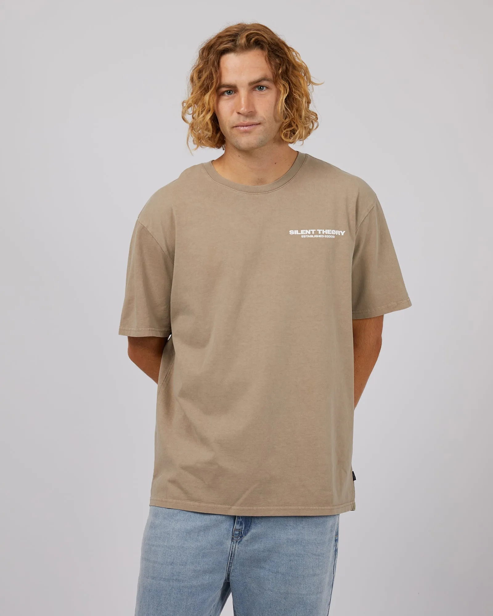 Essential Theory Tee Tan sold by edge clothing