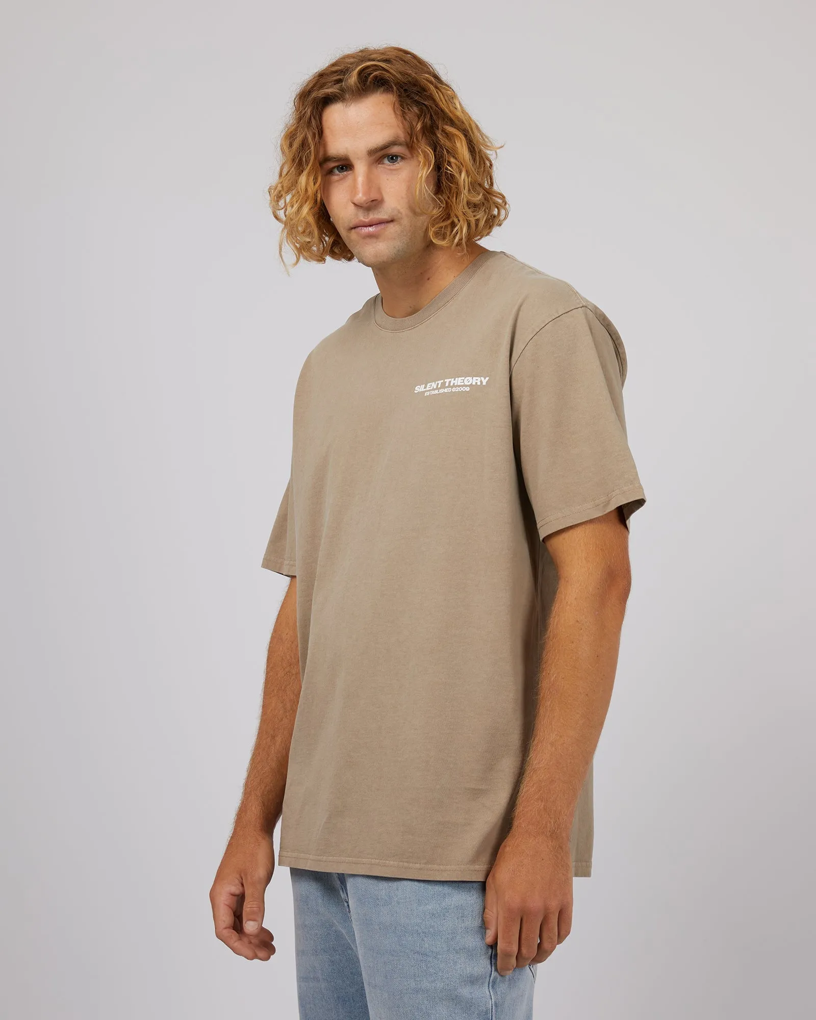 Essential Theory Tee Tan sold by edge clothing product image thumbnail 4