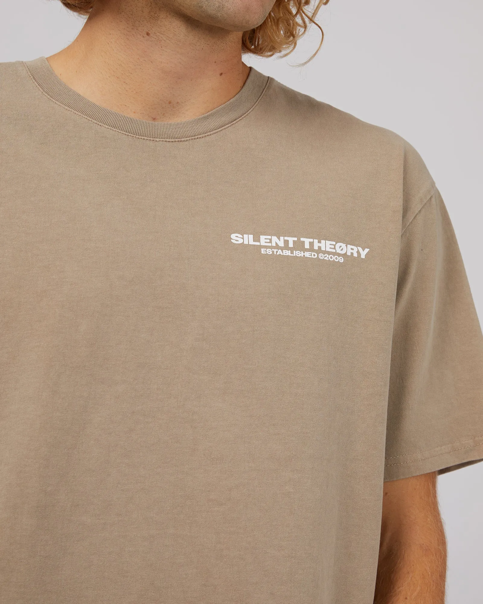 Essential Theory Tee Tan sold by edge clothing product image thumbnail 5