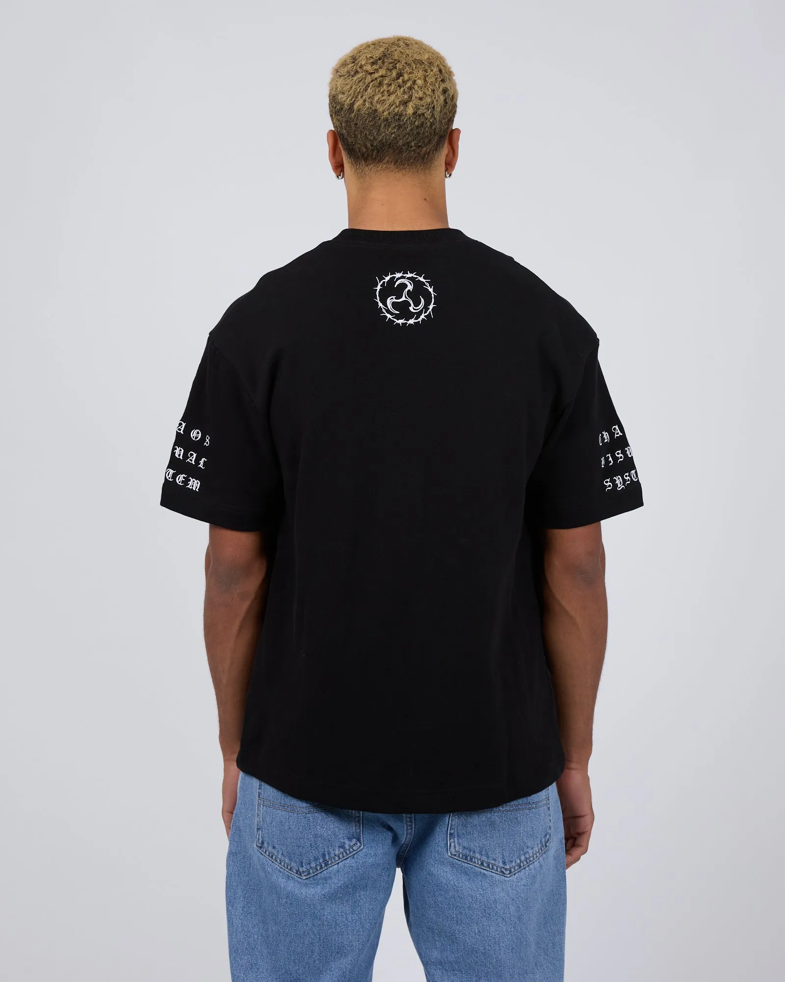 System Loopback Street Tee Black sold by edge clothing product image thumbnail 3