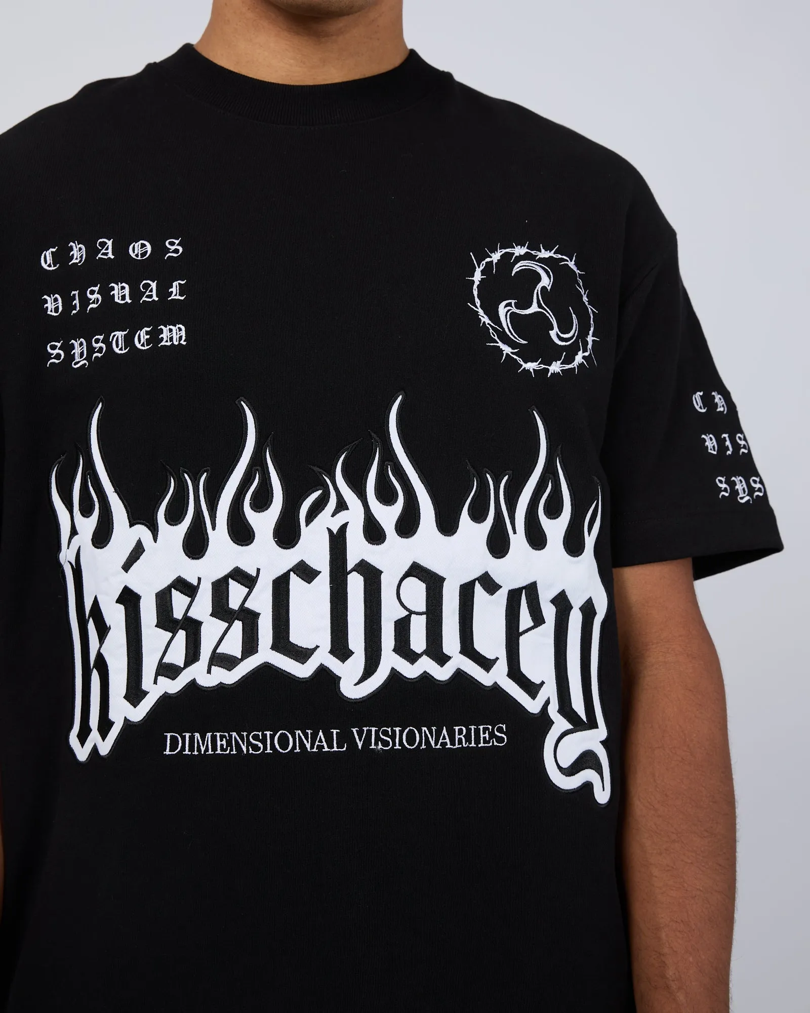 System Loopback Street Tee Black sold by edge clothing product image thumbnail 5