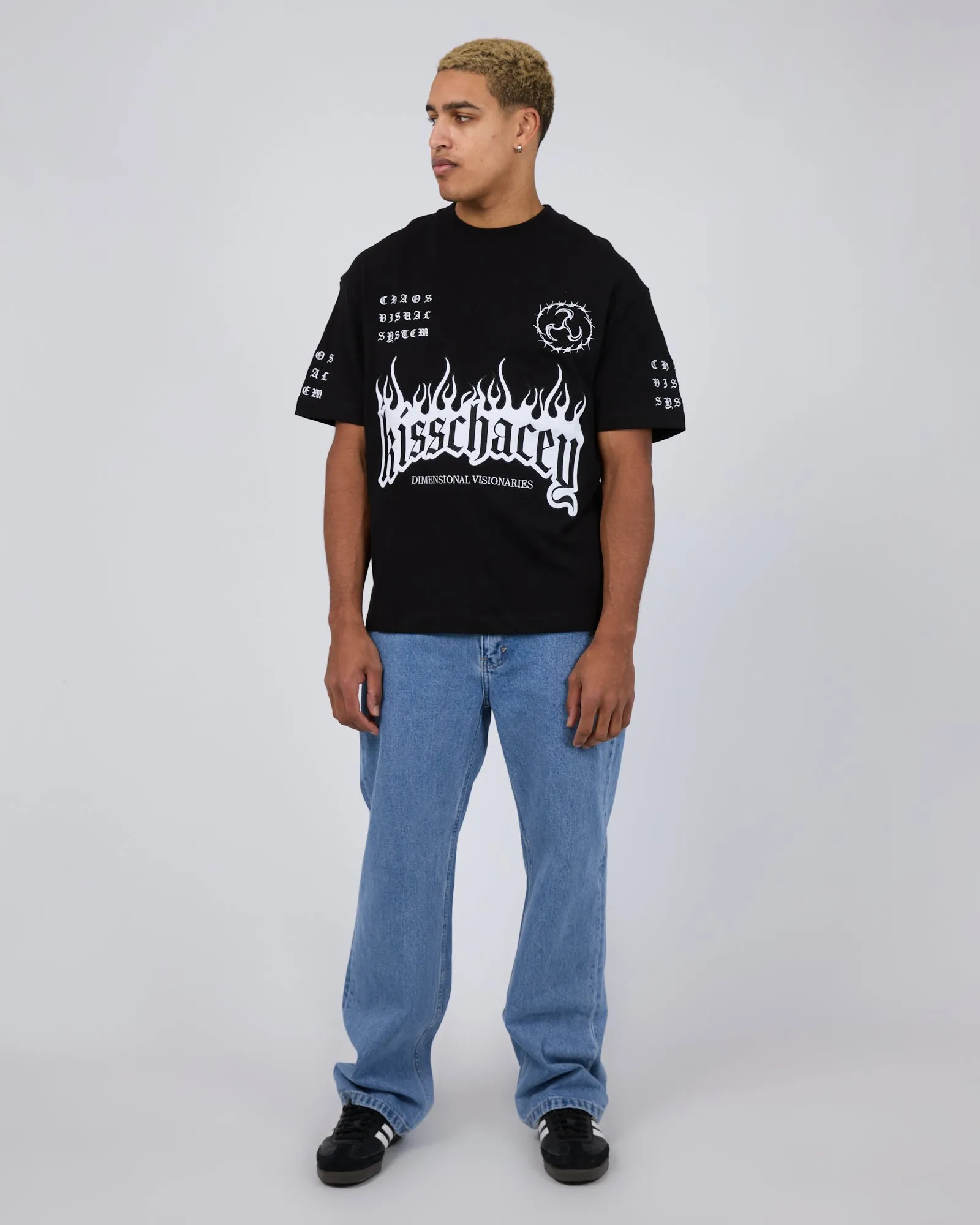 System Loopback Street Tee Black sold by edge clothing product image thumbnail 2