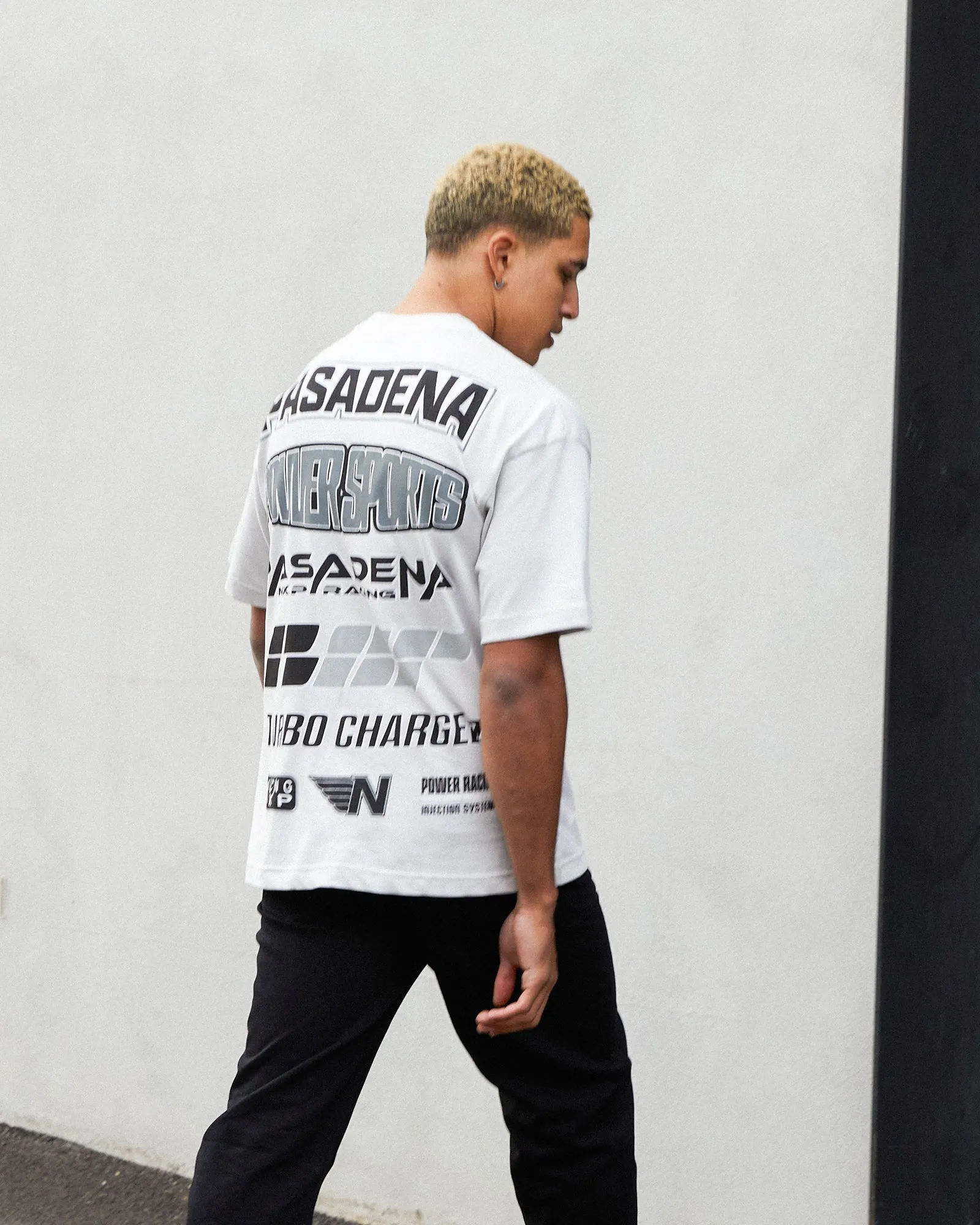 Turbo Raptor Tee Anthracite Black sold by edge clothing