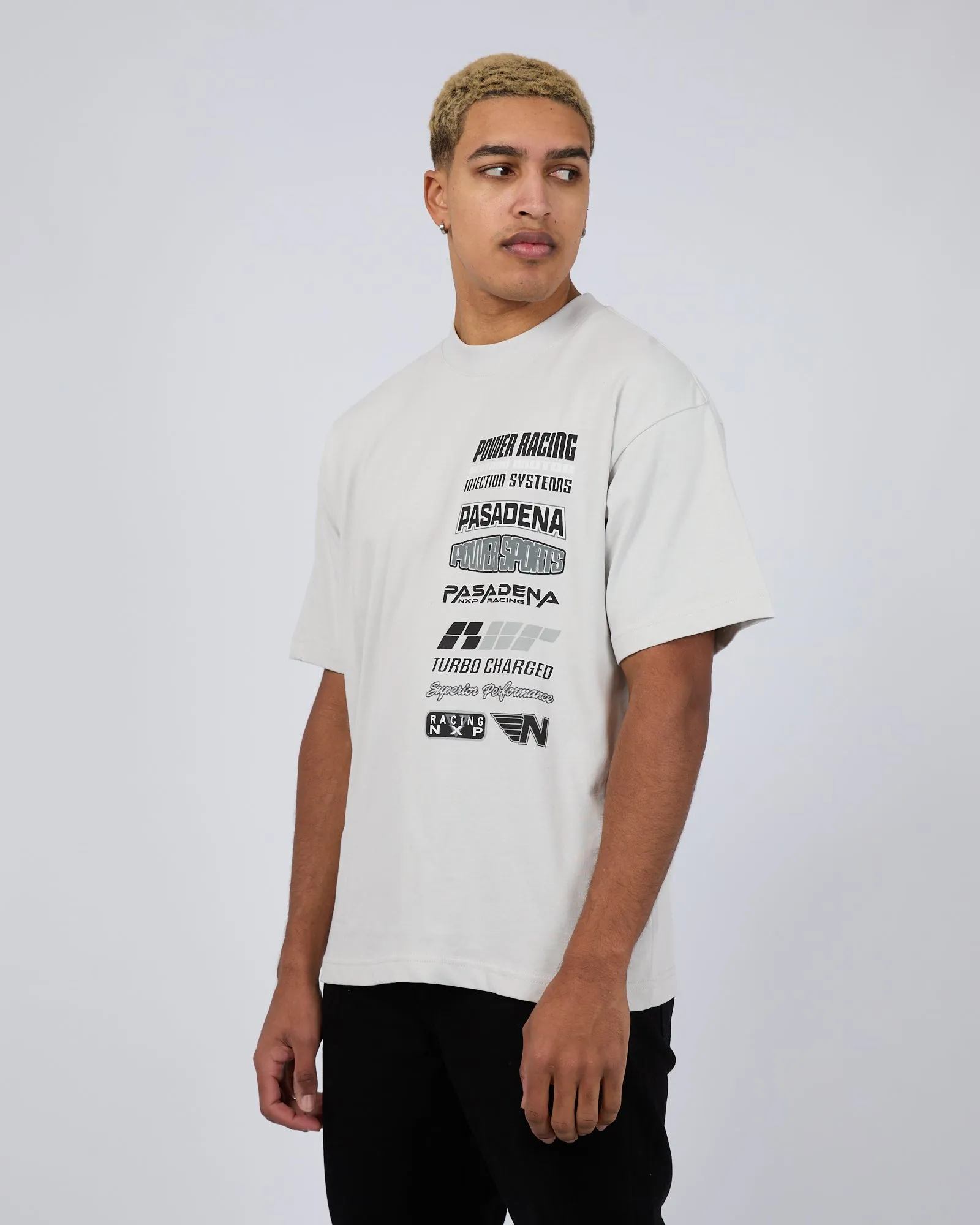 Turbo Raptor Tee Anthracite Black sold by edge clothing product image thumbnail 5