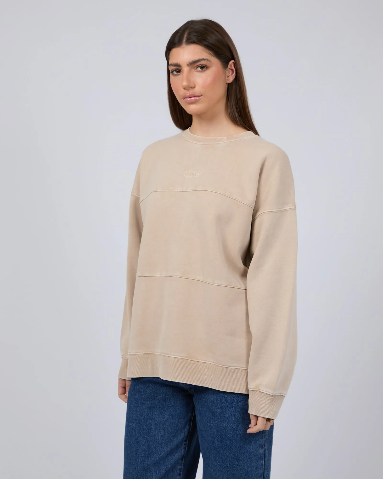 Piper Washed Crew Oatmeal sold by edge clothing product image thumbnail 4