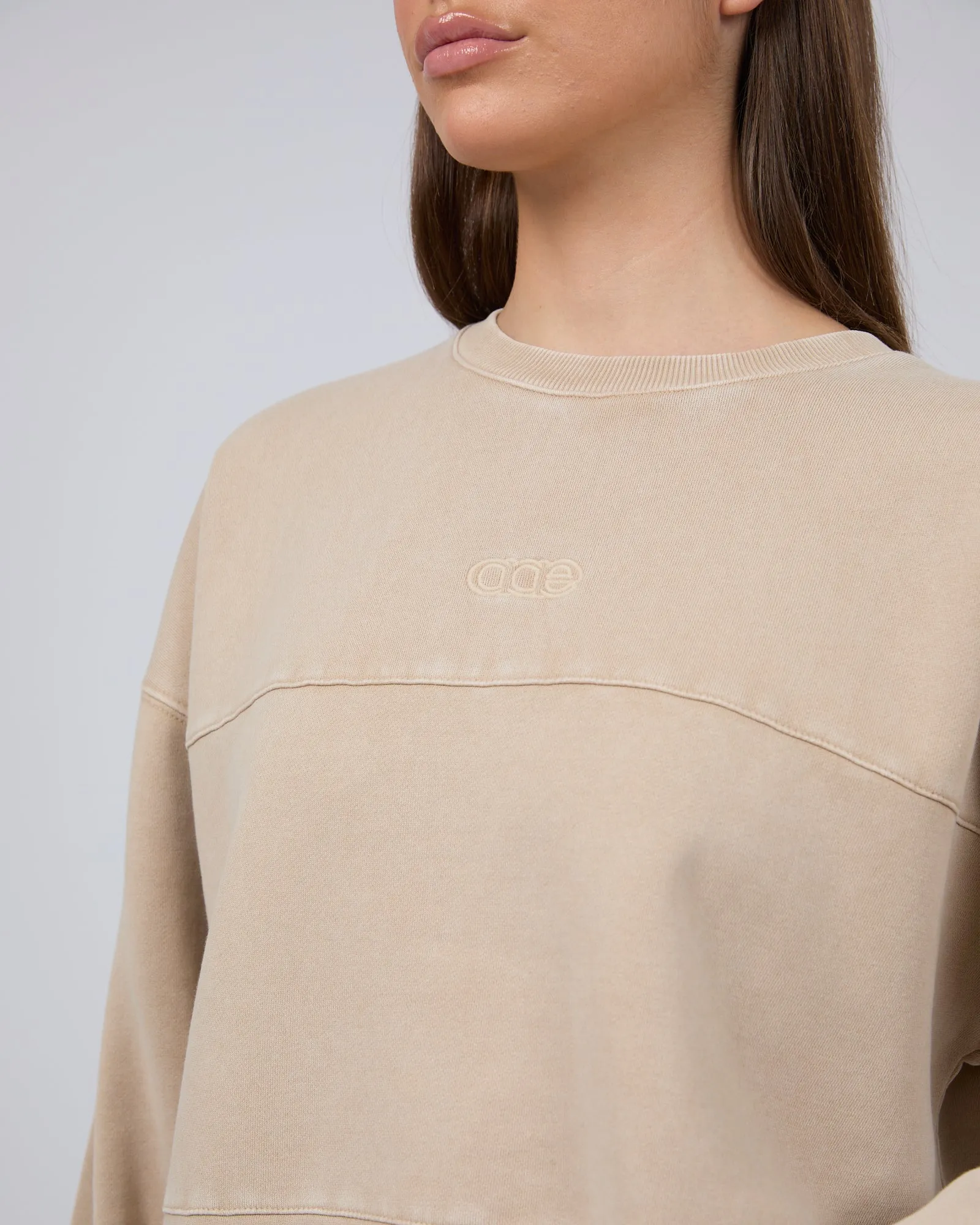 Piper Washed Crew Oatmeal sold by edge clothing product image thumbnail 5