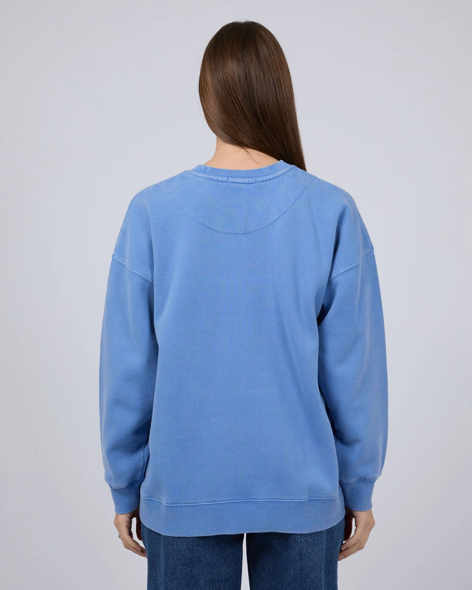 Piper Washed Crew Blue sold by edge clothing product image thumbnail 3