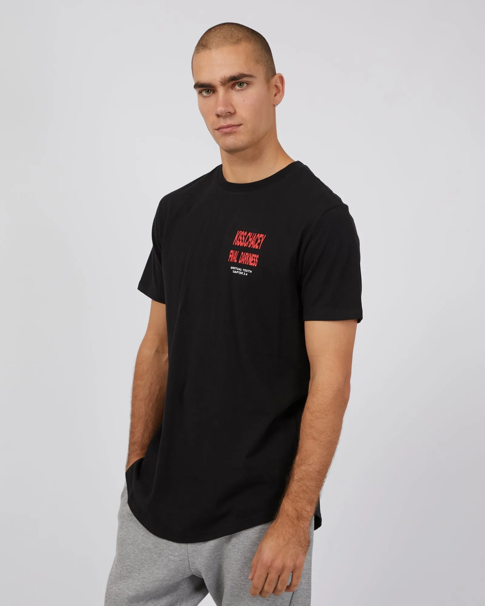 Shroudbound Curved Tee Jet Black sold by edge clothing product image thumbnail 4
