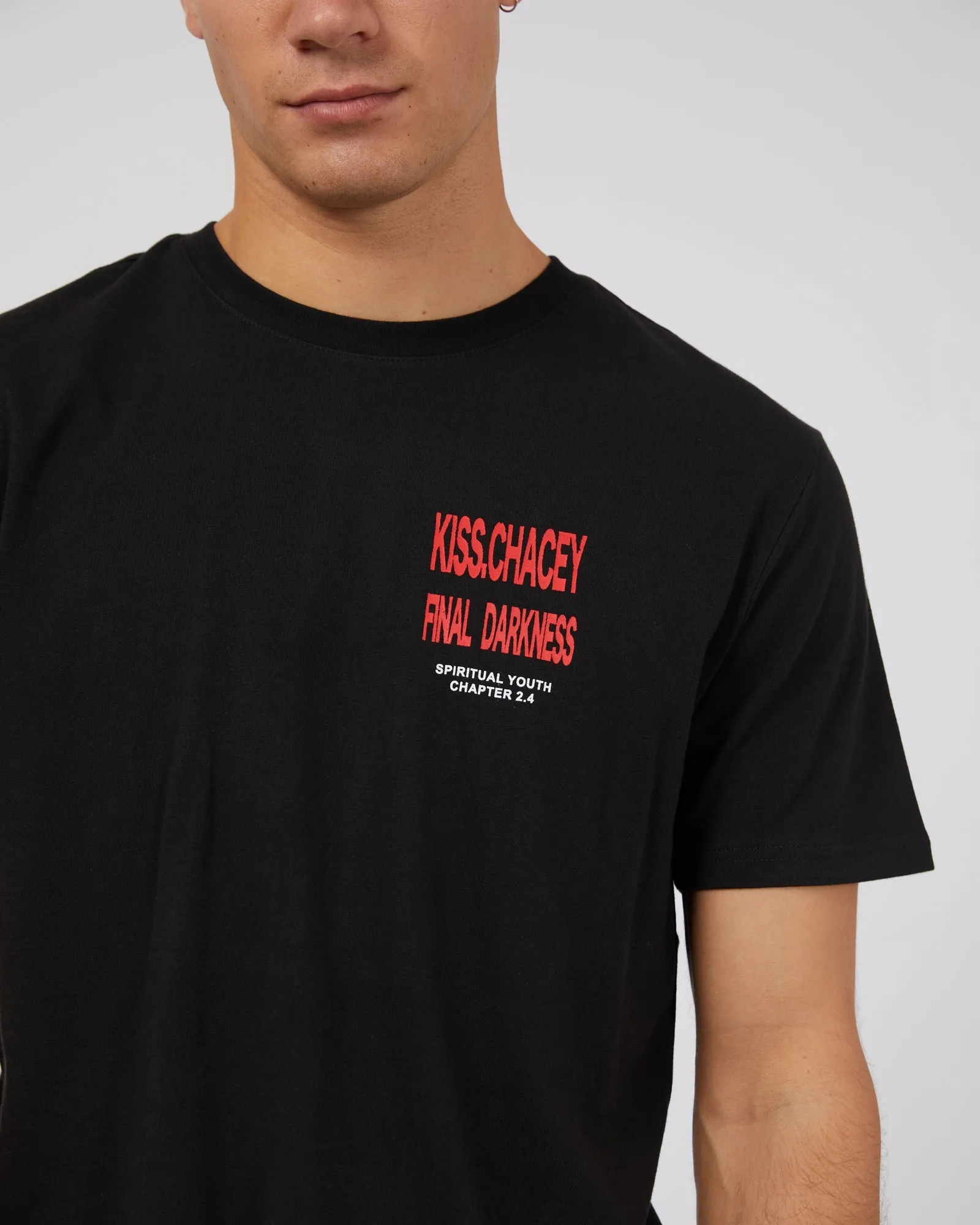 Shroudbound Curved Tee Jet Black sold by edge clothing product image thumbnail 5