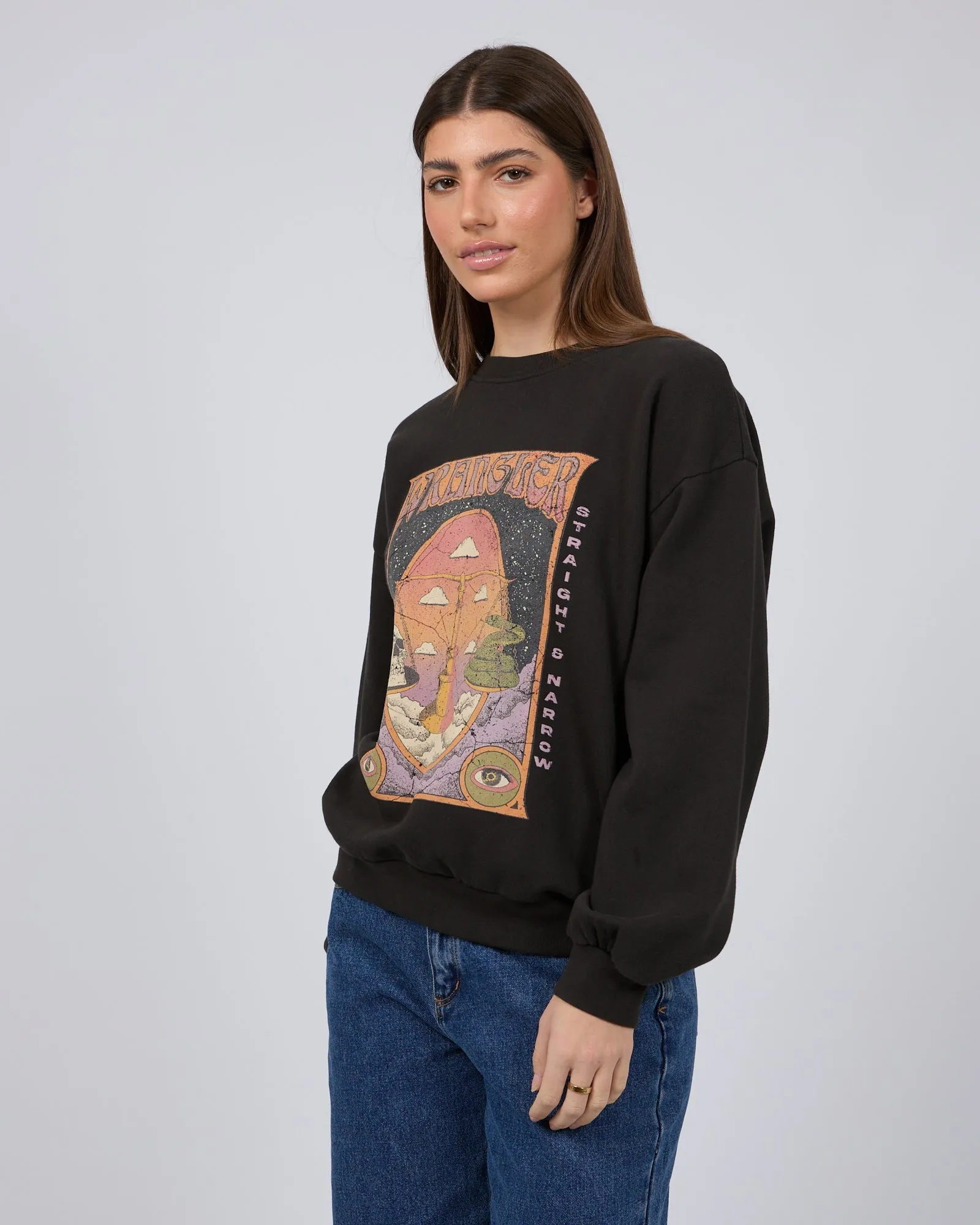 Balanced Slouch Sweat Worn Black sold by edge clothing product image thumbnail 3