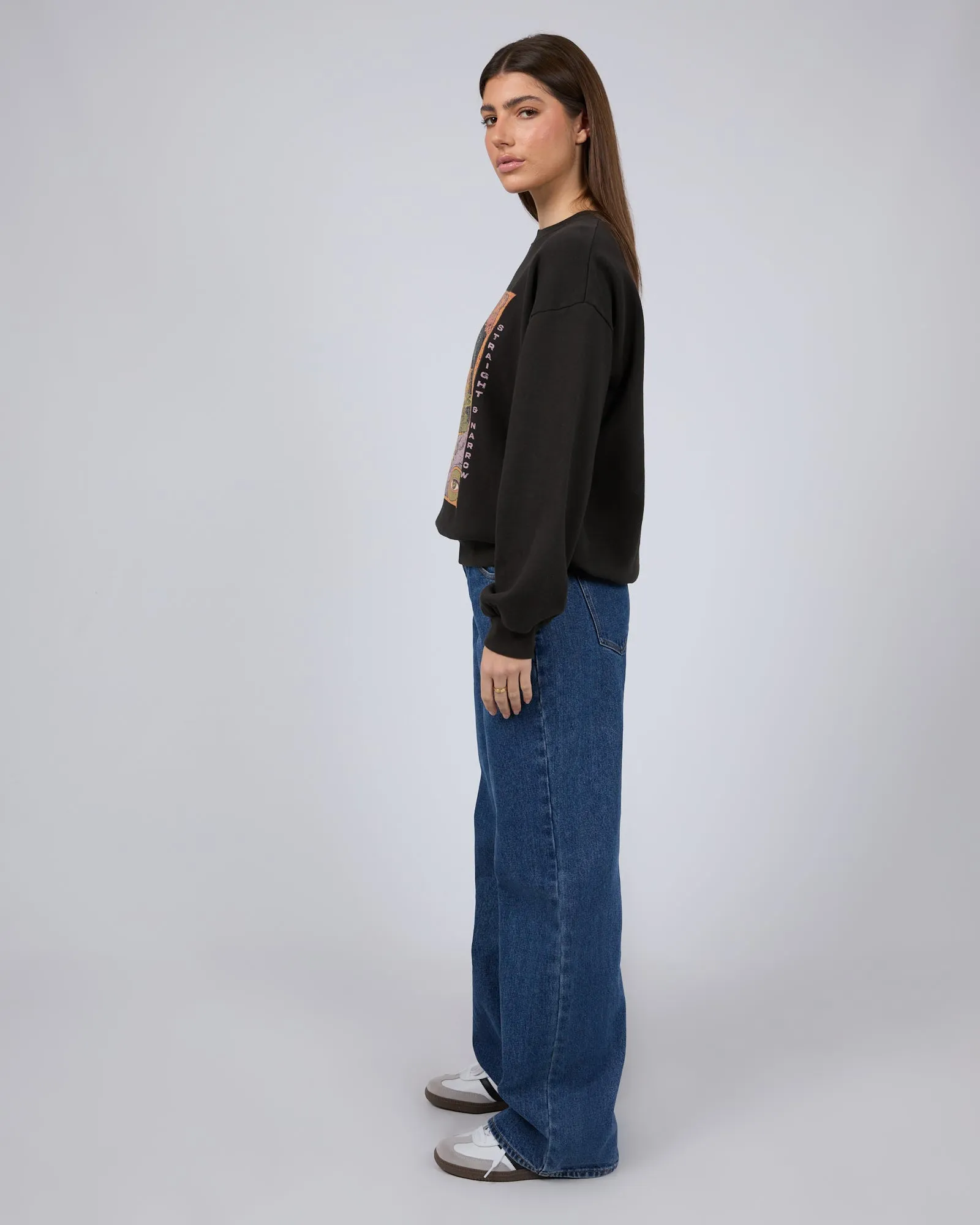 Balanced Slouch Sweat Worn Black sold by edge clothing product image thumbnail 5