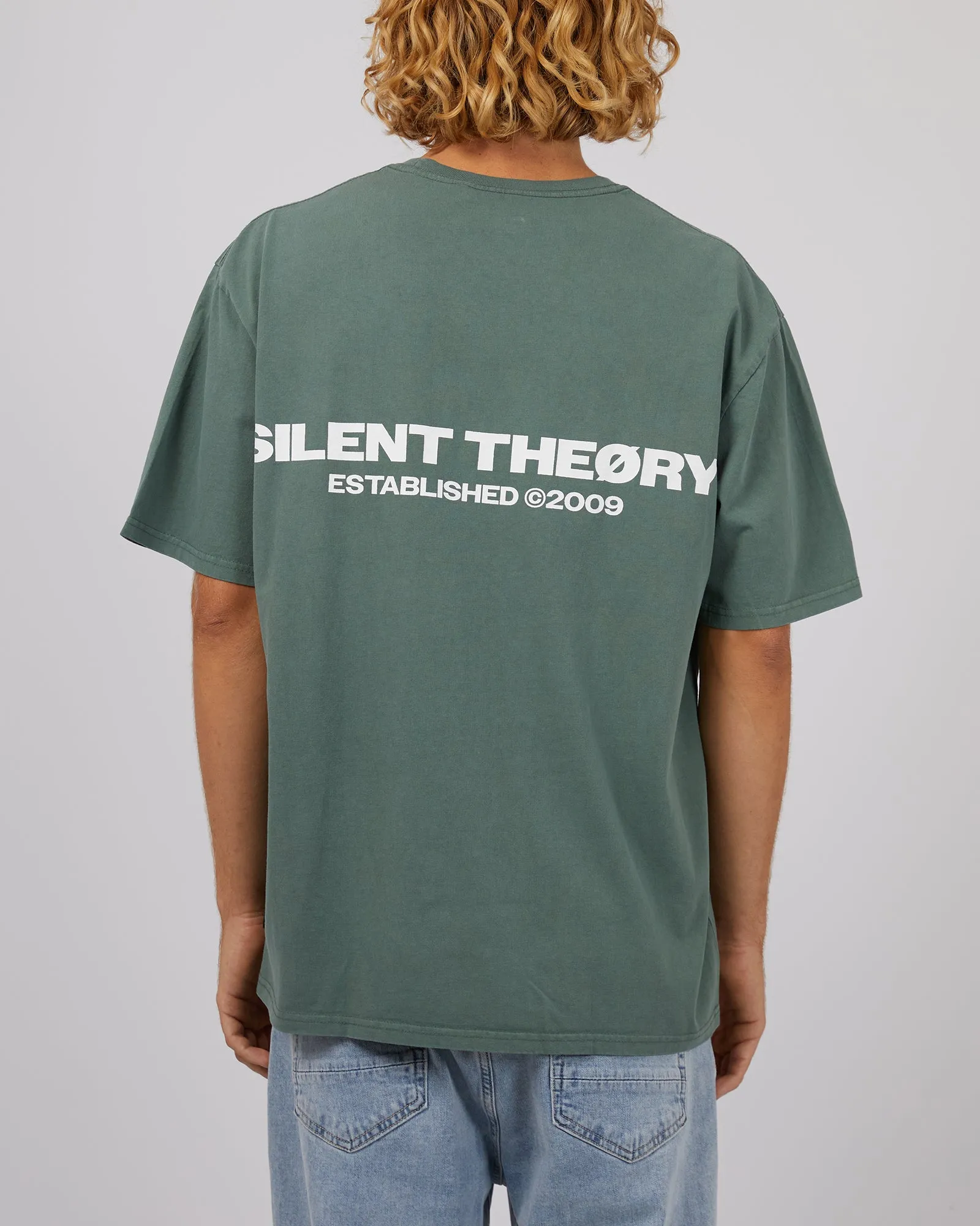 Essential Theory Tee Green sold by edge clothing product image thumbnail 3