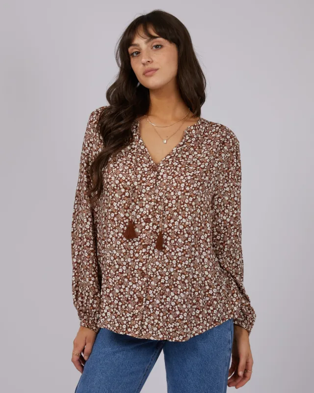Tallows Floral Shirt Print made by All About Eve