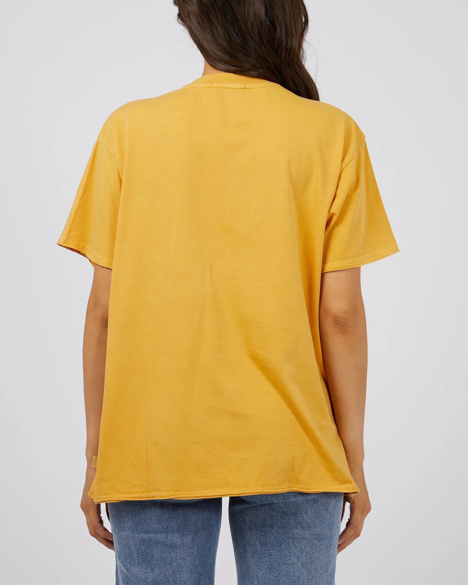 Solstice Oversized Tee Yellow sold by edge clothing product image thumbnail 3