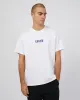 Relaxed Fit Graphic Tee White sold by edge clothing