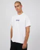 Relaxed Fit Graphic Tee White sold by edge clothing