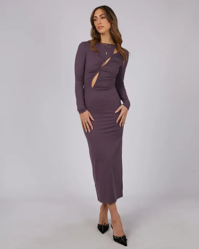 Scarlette Maxi Dress Plum sold by edge clothing