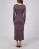 Scarlette Maxi Dress Plum sold by edge clothing