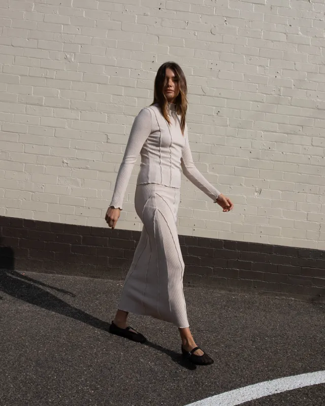 Gemma Ls Top Natural sold by edge clothing