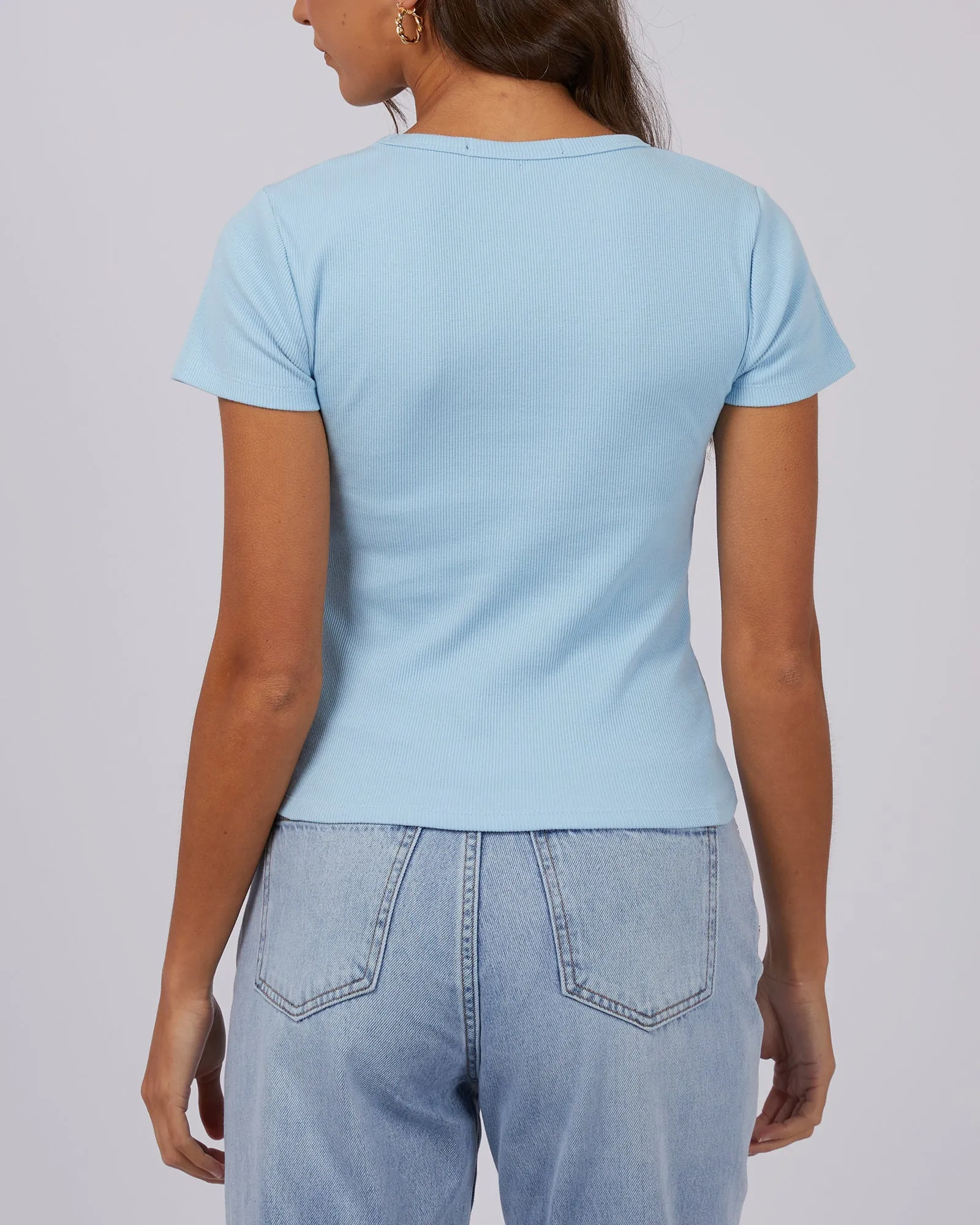 Hazel Tee Sky Blue sold by edge clothing product image thumbnail 3