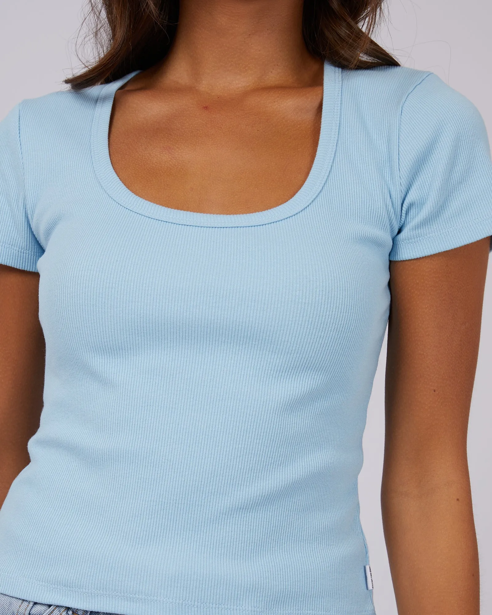 Hazel Tee Sky Blue sold by edge clothing product image thumbnail 5