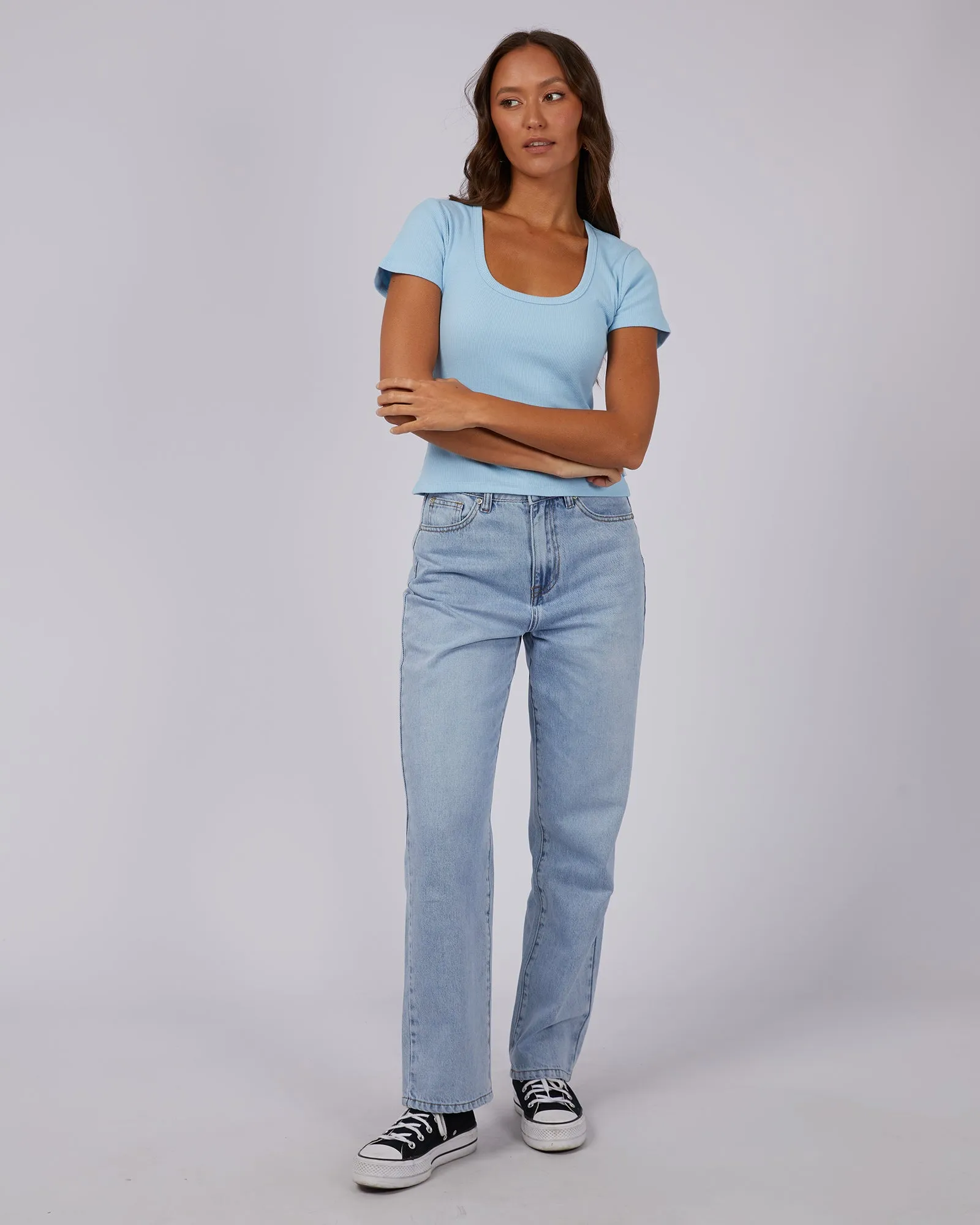 Hazel Tee Sky Blue sold by edge clothing product image thumbnail 2