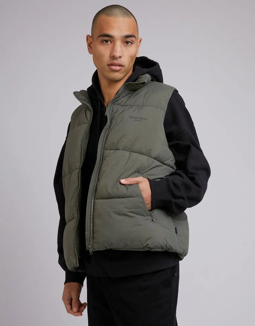 Fade Puffer Khaki sold by edge clothing product image thumbnail 4