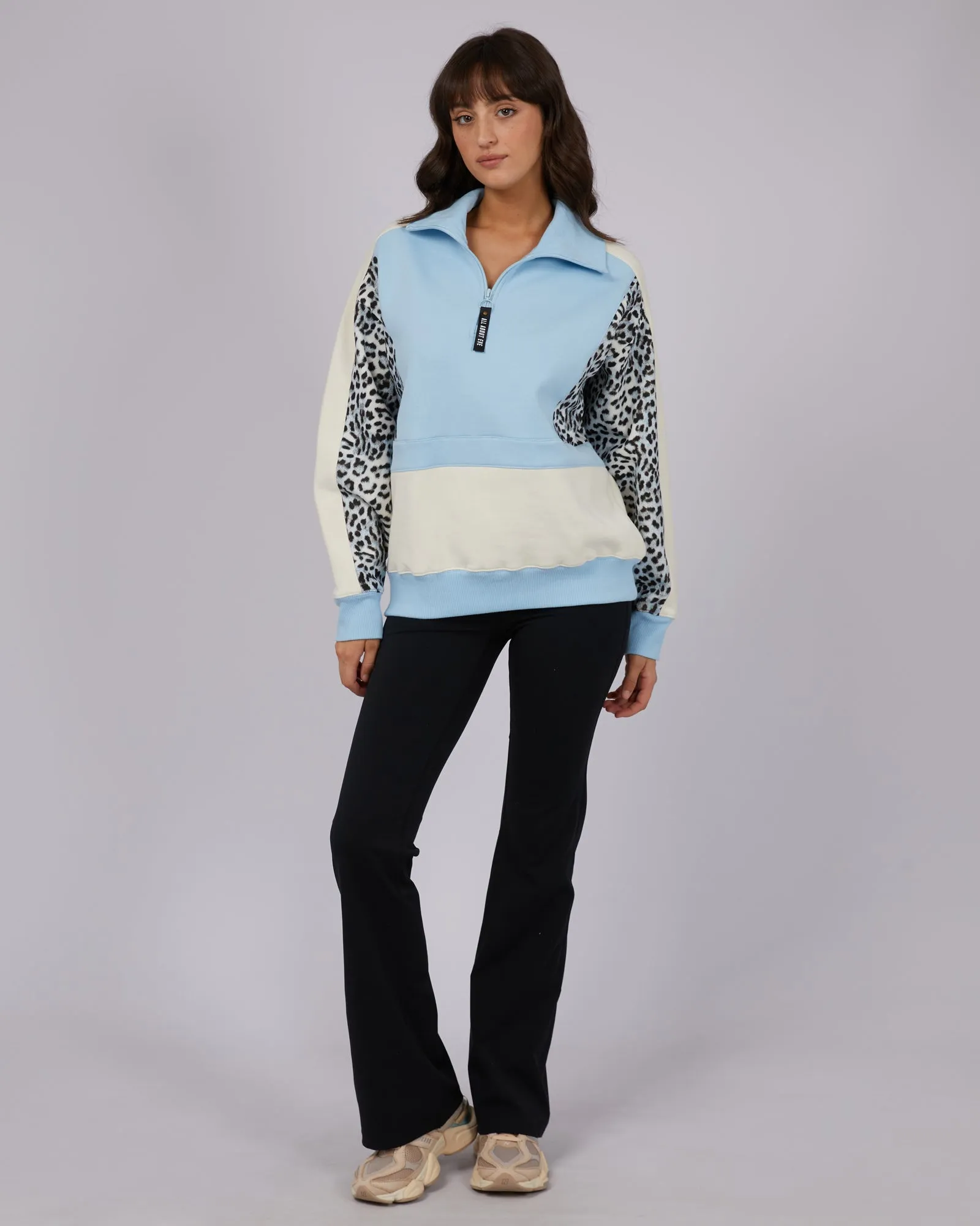 Ski Lodge 1/4 Zip Light Blue sold by edge clothing product image thumbnail 2