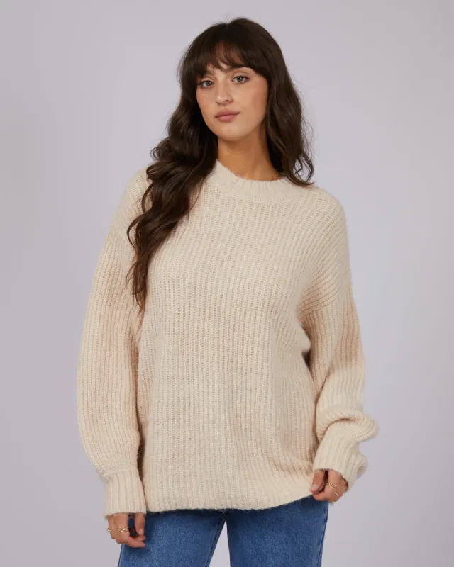 Tessa Knit Natural sold by edge clothing