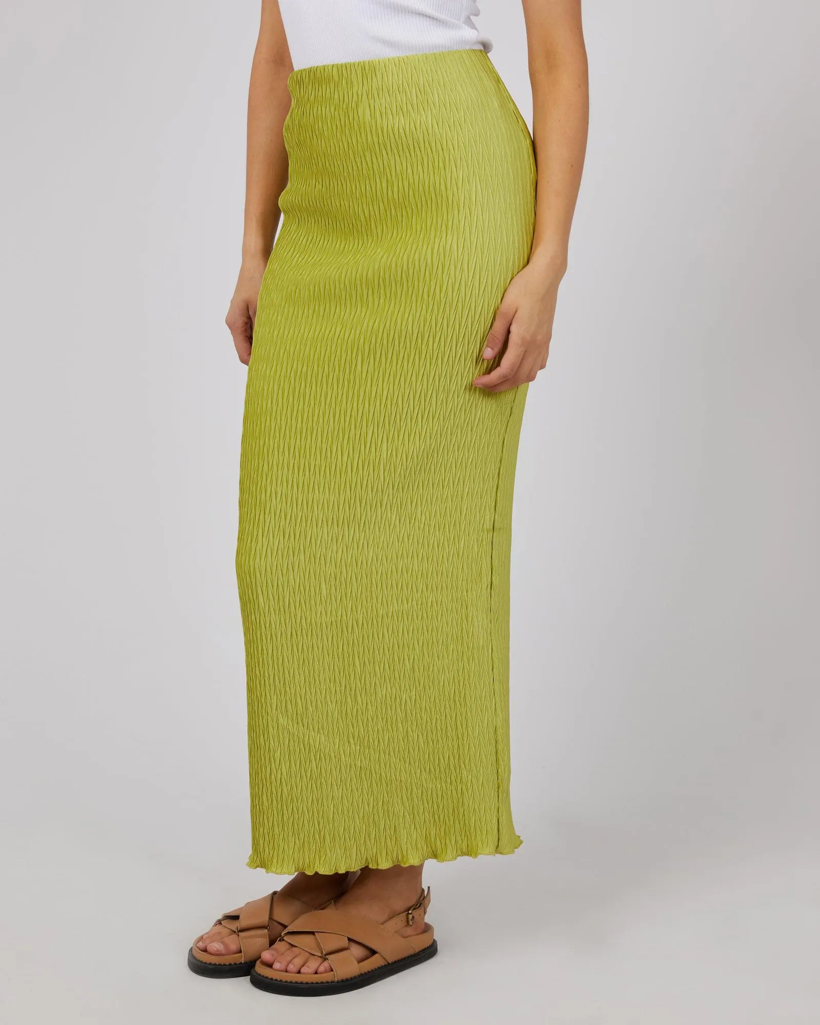 Maxinne Maxi Skirt Green sold by edge clothing product image thumbnail 4