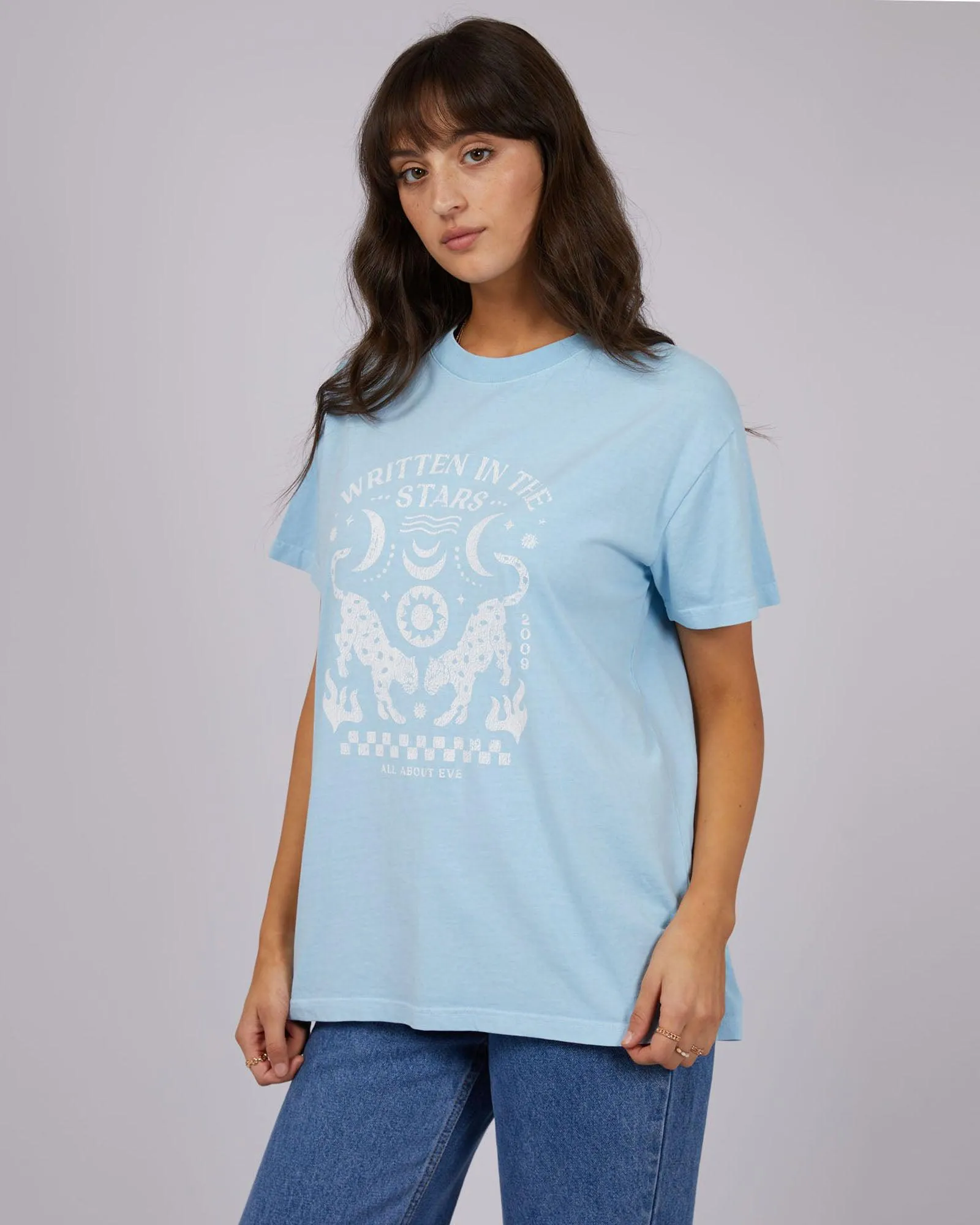 In The Stars Standard Tee Light Blue sold by edge clothing product image thumbnail 4