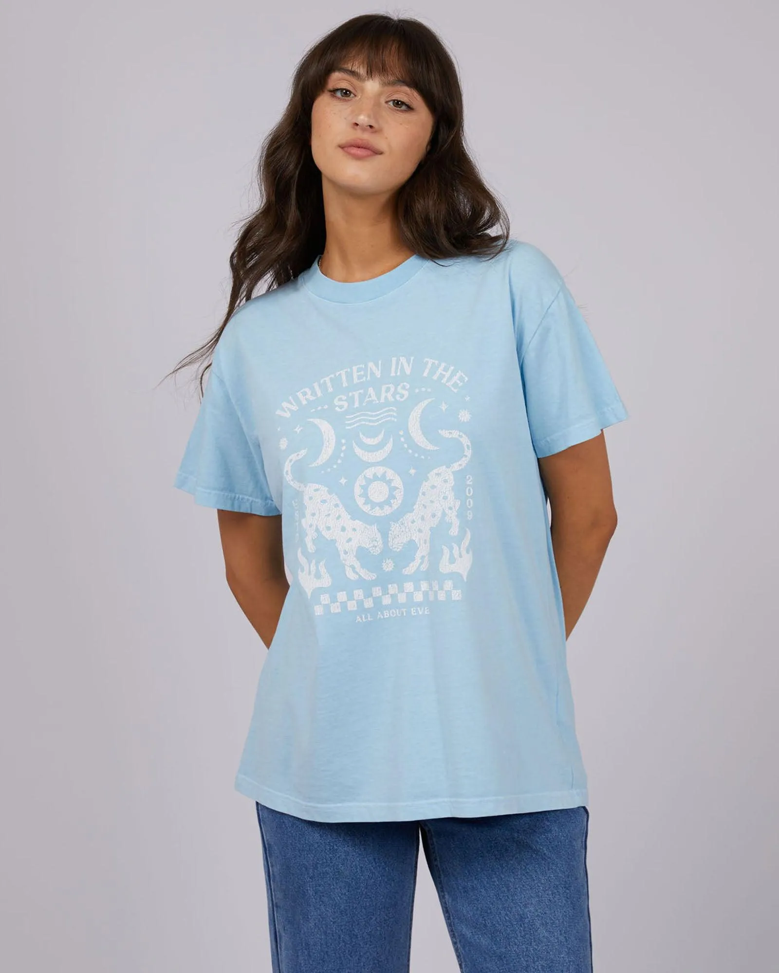 In The Stars Standard Tee Light Blue sold by edge clothing