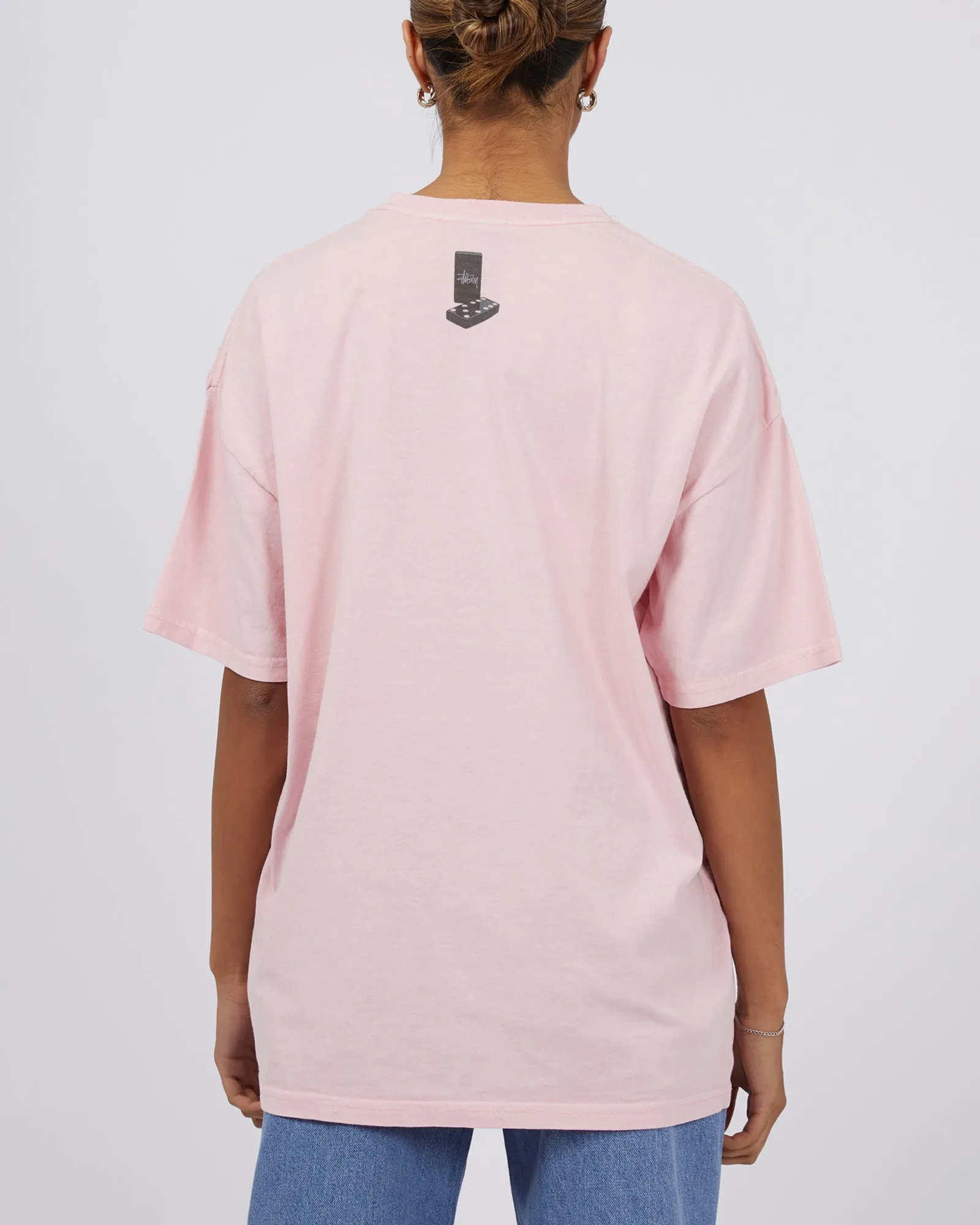Dominoes Relaxed Tee Pink sold by edge clothing product image thumbnail 3