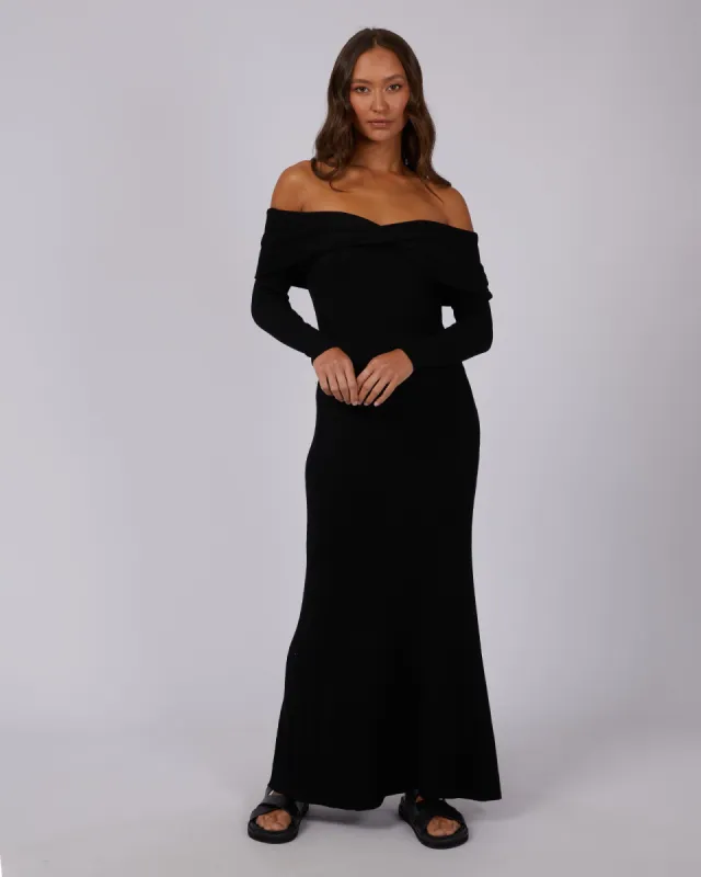 Livia Maxi Dress Black sold by edge clothing