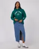 Athletics Hoody Green sold by edge clothing