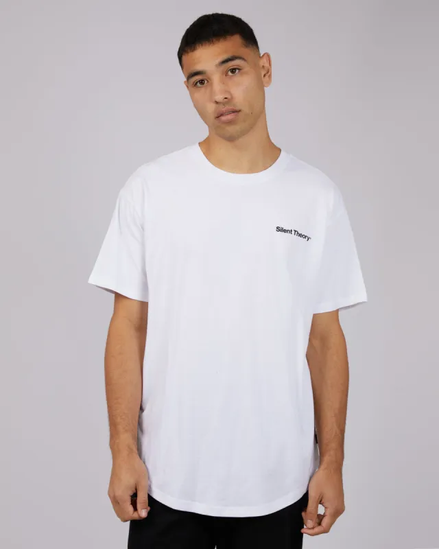 Breaker Tee White made by edge clothing