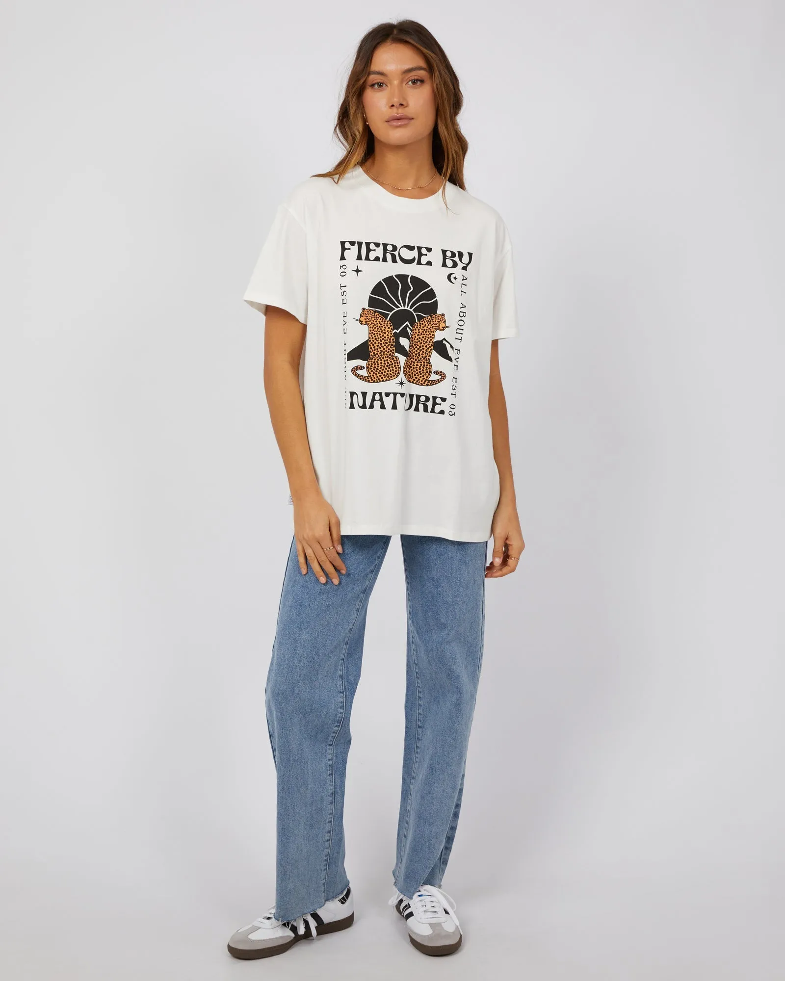 Fierce Standard Tee Vintage White sold by edge clothing product image thumbnail 2