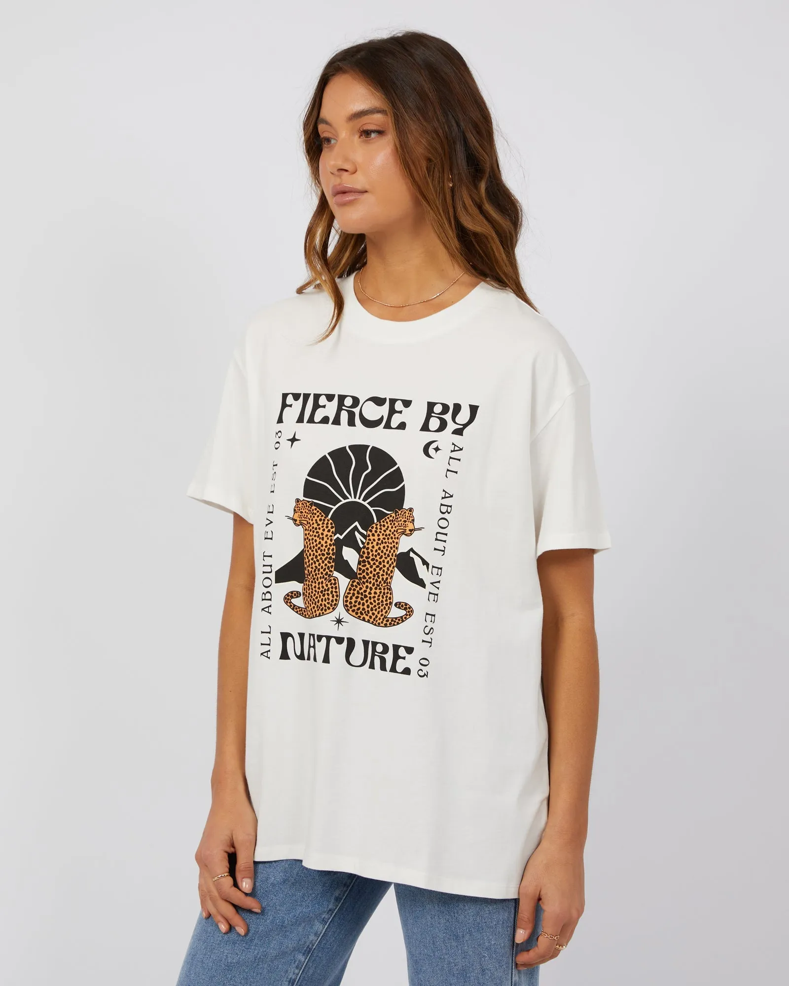 Fierce Standard Tee Vintage White sold by edge clothing product image thumbnail 3