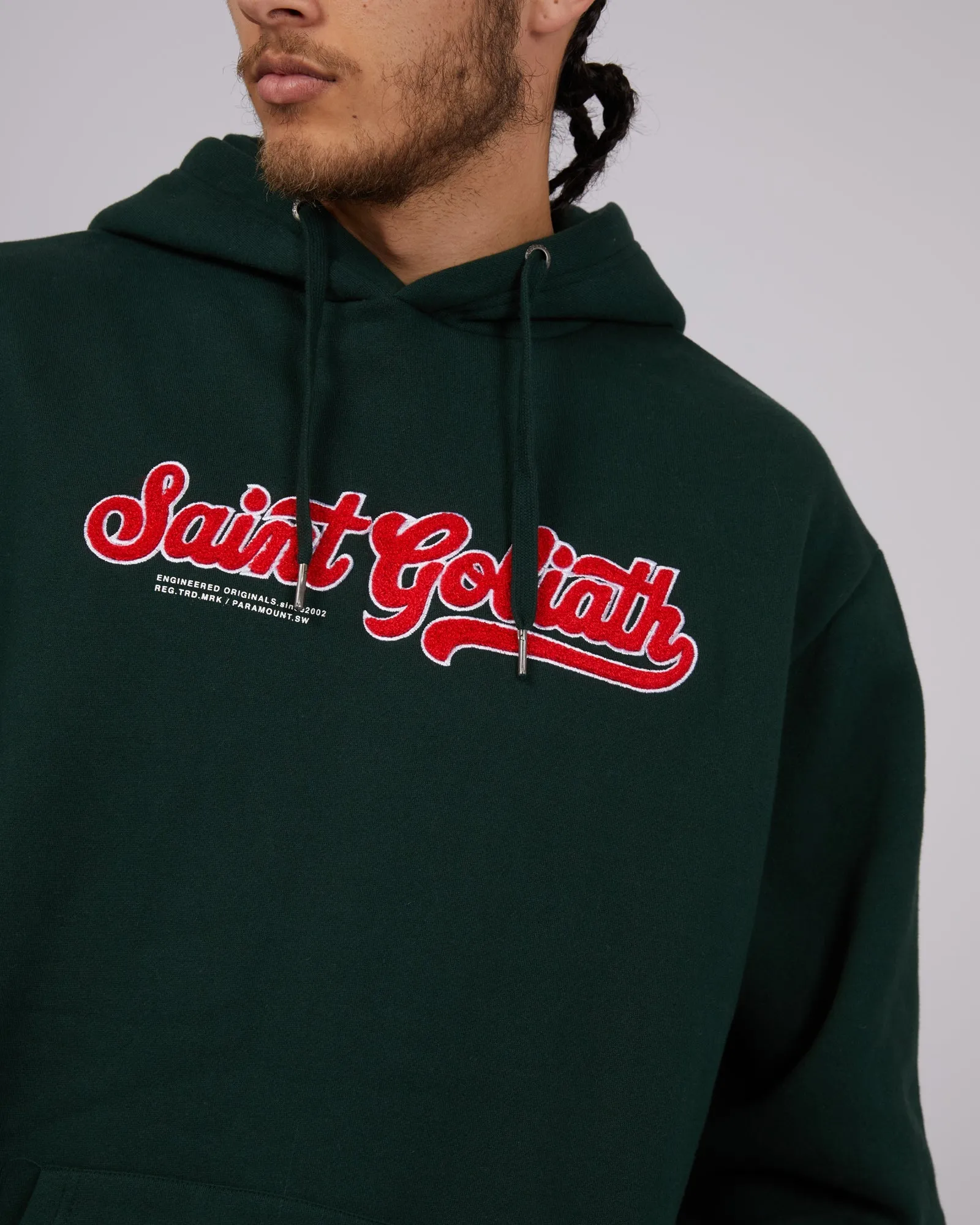 Loaded Hoodie Bottle Green sold by edge clothing product image thumbnail 5